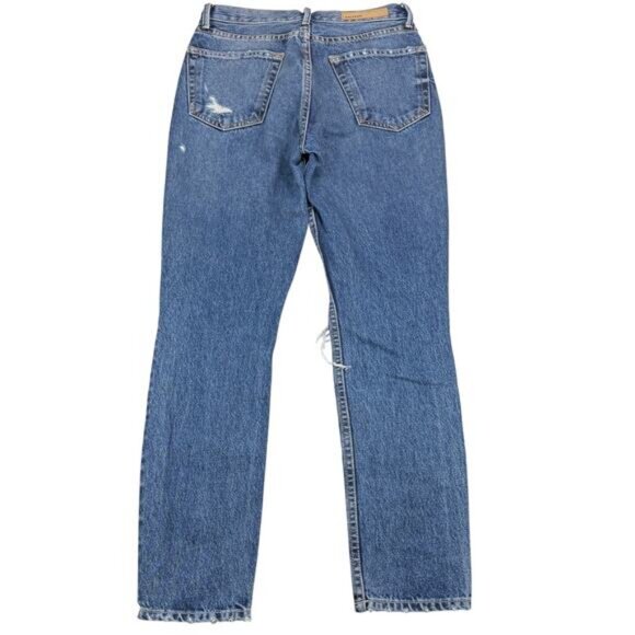 Grlfrnd Karolina High-Rise Skinny Jean In More Life Blue Women's Size 24 - Picture 6 of 8